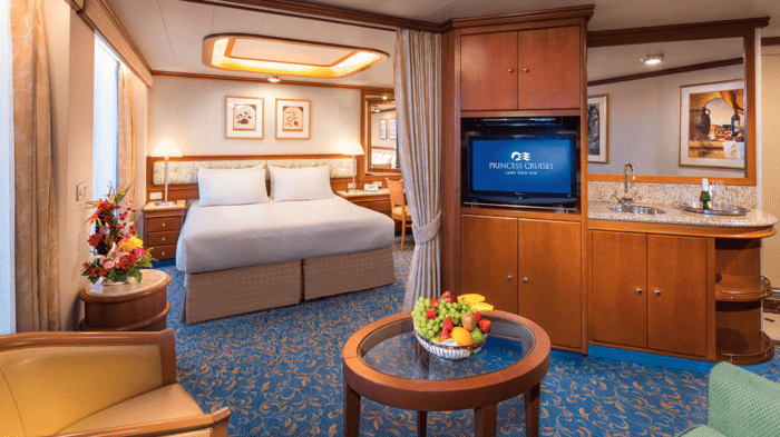 Accommodation on Caribbean Princess